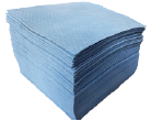 Paños industriales de color azul